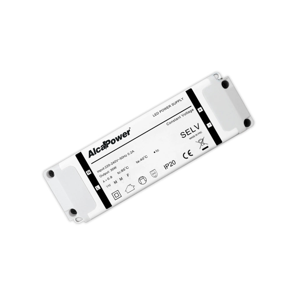 Alcapower Alimentatore Switching per Illuminotecnica 24V 30W 1.25A IP20, Design compatto ad alta efficienza per installazioni professionali versatili