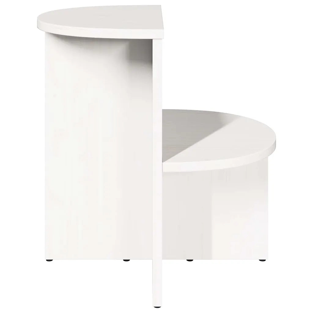Tavolino da salotto Bianco 50 x 40 x 50 cm 873527