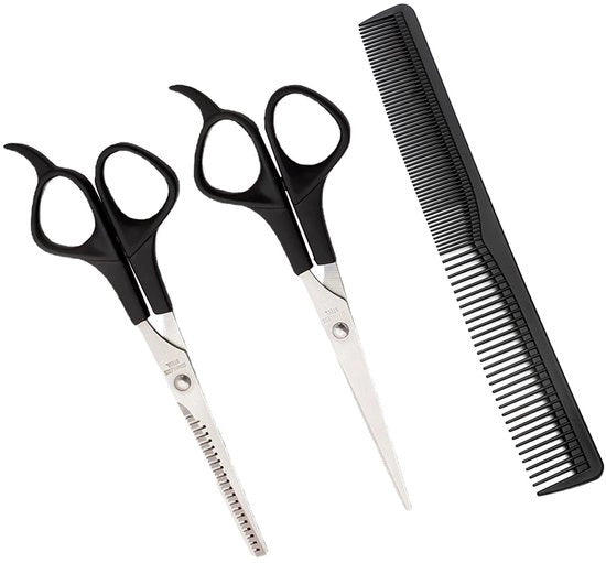 Kit di Taglio Professionale - Set di Taglio - Asse da Taglio/Dente da Taglio - Acciaio Inossidabile - Scatola di Riposo - Adatto per l'Uso Domestico - Kit di Taglio Professionale