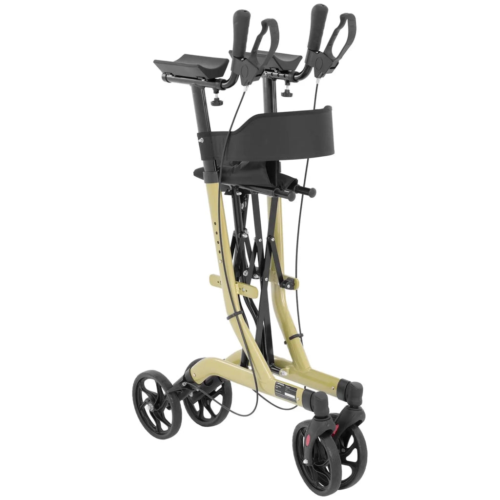 Deambulatore a 4 ruote giallo champagne 136 kg alluminio PVC champagne 14_0008850