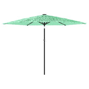 Ombrello | Parasolne da Giardino con Palo in Acciaio Verde 288x288x225 cm
