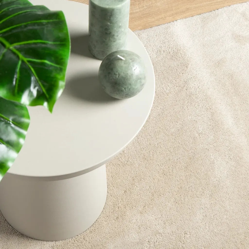 vidaXL Tappeto OVIEDO a Pelo Corto Beige 160x230 cm