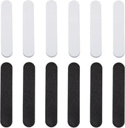 Reduttore di Stile con Adesivo per Pelle Amichevole, 12 pezzi, Bianco/Nero, Adatto per Uomo e Donna, Adesivo HTML6.