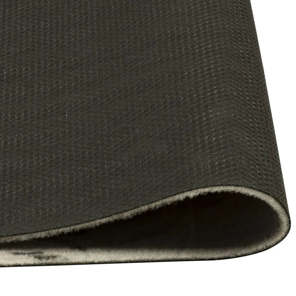 Tappeto da Cucina Lavabile Marrone Caffè 45x150 cm in Velluto 4005578