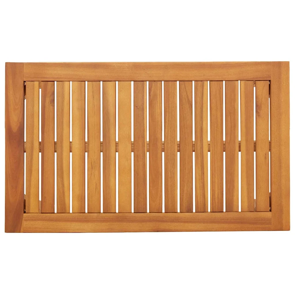Set Divano da Giardino 5 pcs Marrone Legno di Acacia Massello 3331814