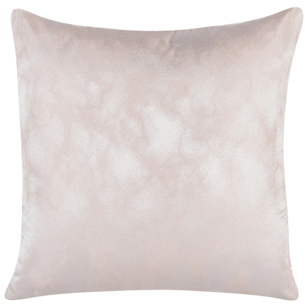 Set di 2 cuscini decorativi Motivo geometrico diamante rosa 45 x 45 cm stampa Accessori decorativi glamour