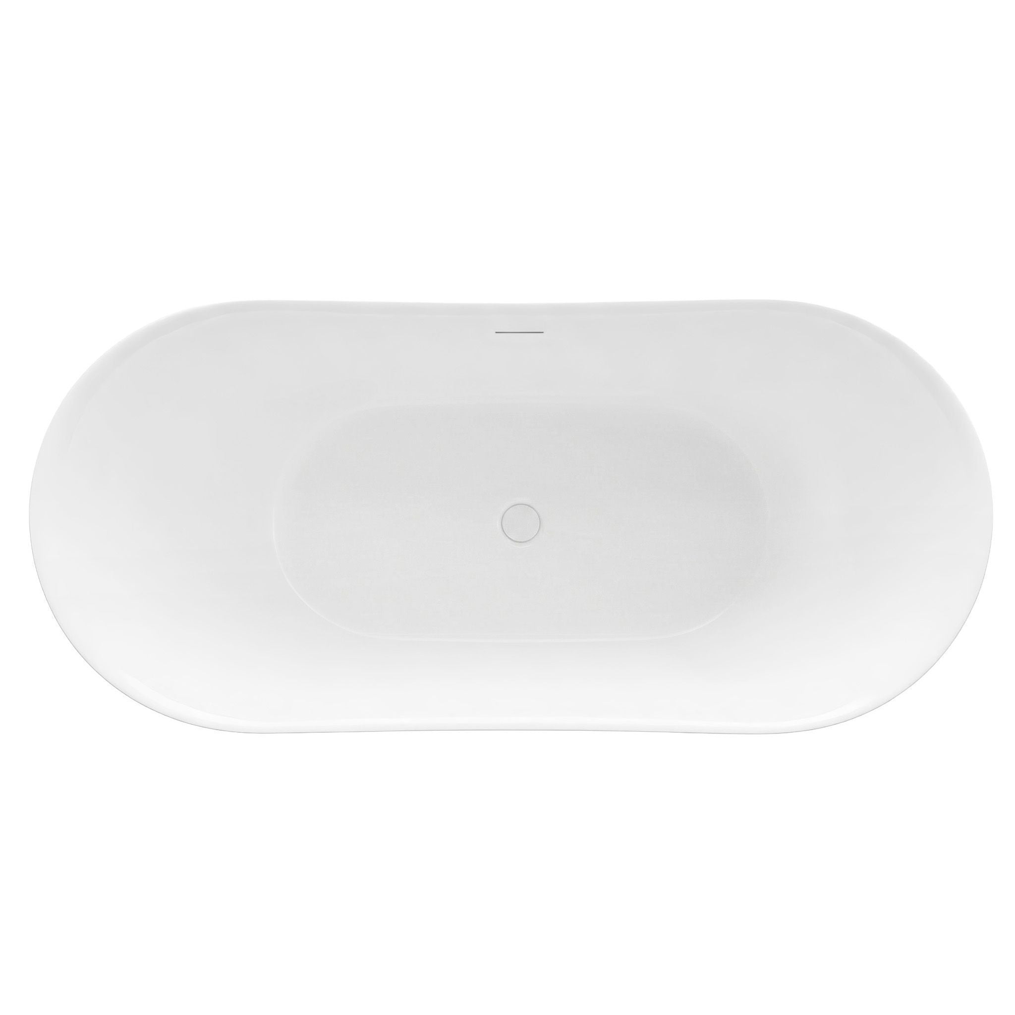 Vasca Bagno Da Terra Rea Ferrano Slim 180 Copritappo bianco