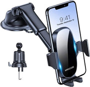 Telefonino 4 in 1 per Zuignap e Ventilazione - Fissa saldamente sul Pannello di Controllo, Parabrezza, Lenzuola di Aerazione e Scrivania - Compatibile con Telefoni da 4 a 7 pollici