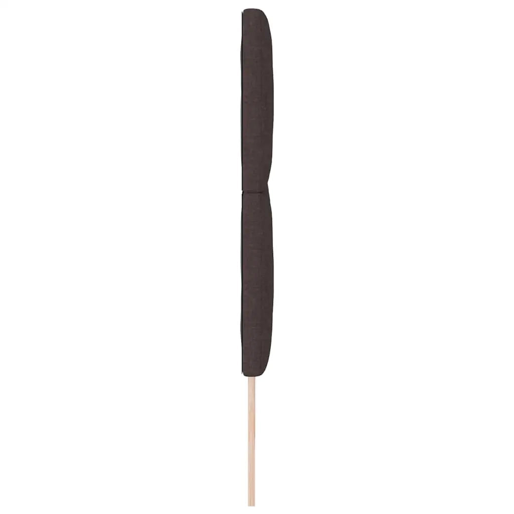 Testiera Marrone Scuro 200 cm Tessuto 3337954