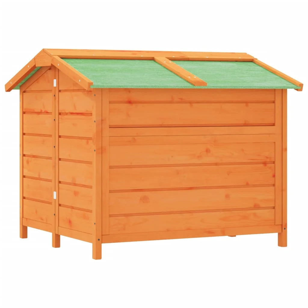 Gabbia per animali 96 x 87 x 80,5 cm in legno massello di pino marrone 02_0041726