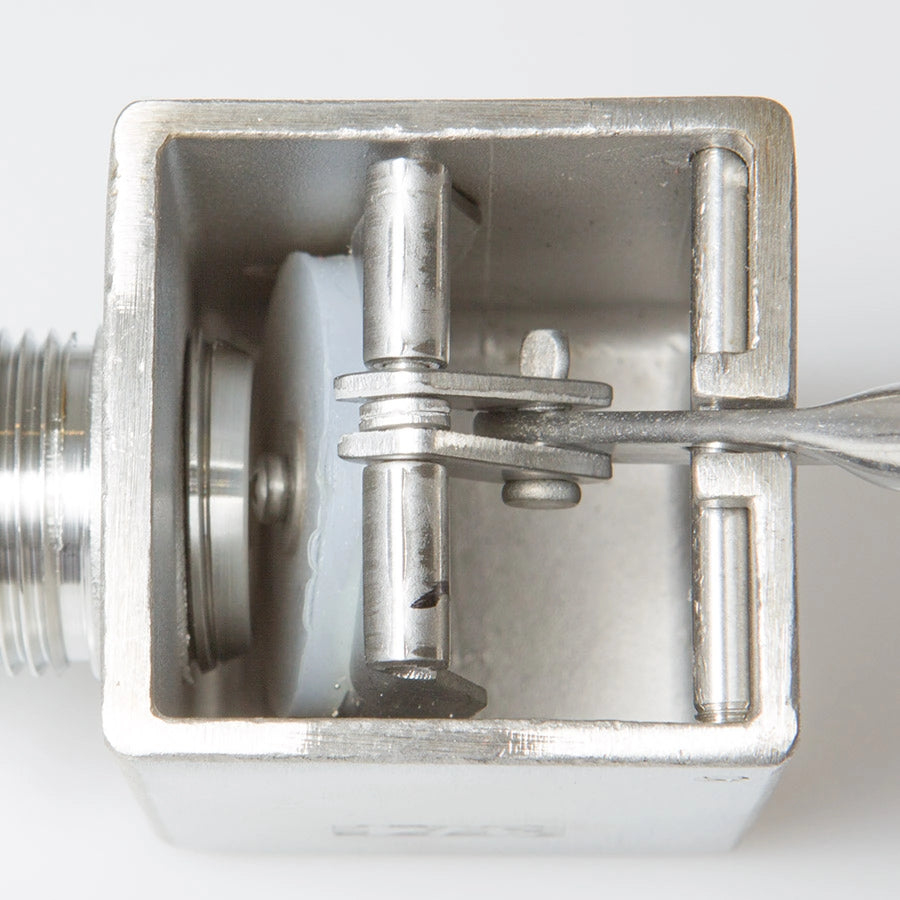 Galleggiante in acciaio inox completa di sfera in acciaio inox 1/2"    F.A.R.G.