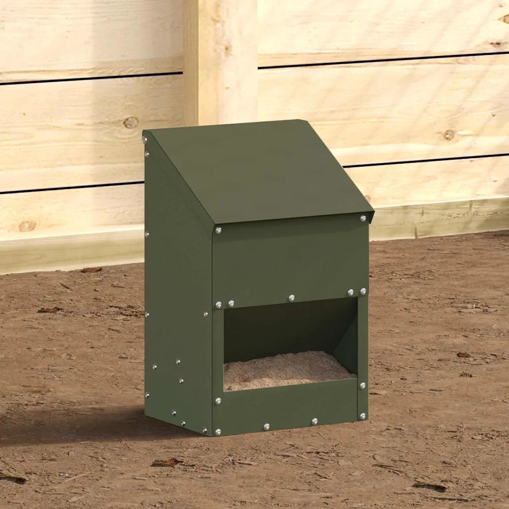 Feeder per pollo Verde oliva 21 x 16 x 33 cm CFW9603257