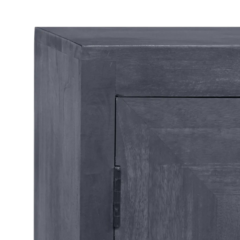 Credenza-Buffet-Armadio da cucina in Legno Massello di Mango 60x30x76 cm