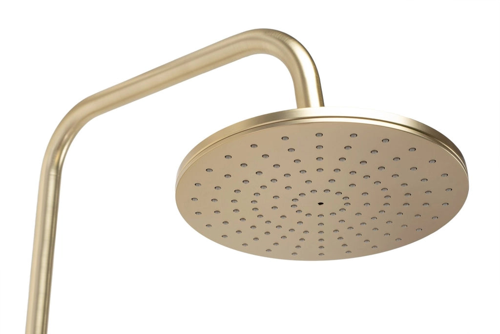Set Doccia Con Termostato Rea Parot Brushed Gold