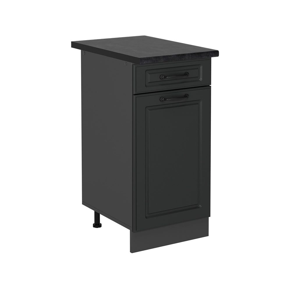 Vicco Mobiletto base per cucina Antracite casa di campagna 40 cm , PL Antracite