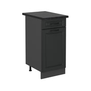 Vicco Mobiletto base per cucina Antracite casa di campagna 40 cm , PL Antracite