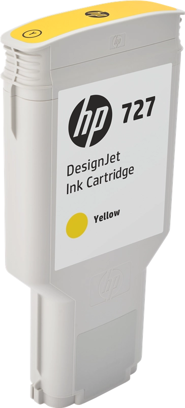 HP Cartuccia inchiostro giallo DesignJet 727, 300 ml