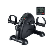 Macchina portatile per pedaliere braccia e gambe con display lcd-Pedaliere per piedi per anziani Nero