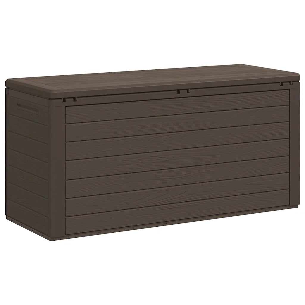 Baule da Giardino Marrone 116x44x55 cm CFW1181010