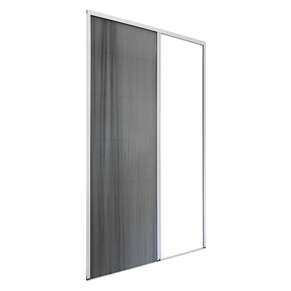 ZANZARIERA PLISSETTATA PER PORTA cm 150 x 240 marrone - apert.lat..  - SANGIORGIO