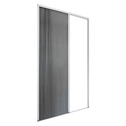 ZANZARIERA PLISSETTATA PER PORTA cm 150 x 240 marrone - apert.lat..  - SANGIORGIO