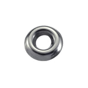 Orli sottovite Inox Ã˜ 16 x 6 mm. - 30 pz.