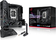 ROG STRIX Z790-I GAMING WIFI Scheda Madre Gaming Mini-ITX, Intel Z790, LGA1700, DDR5, PCI 5.0, WiFi 6E (802.11ax), Intel 2.5Gb Ethernet, 2xM.2, 2xSATA 6GB/s, Aura Sync RGB, Nero