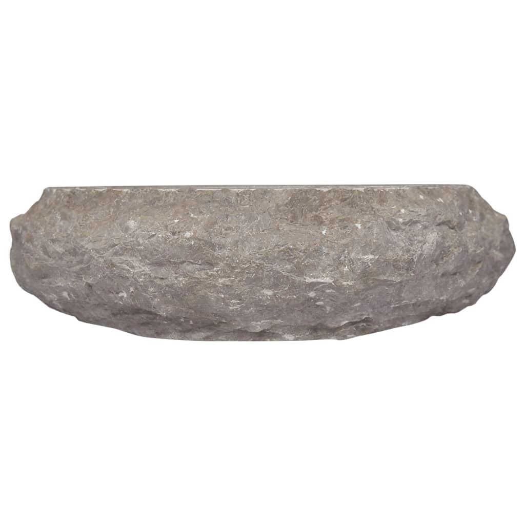 Lavandino da bagno lavabo da appoggio lavabo da WC lavabo da bagno lavabo da interno grigio 40 x 12 cm marmo 02_0002802