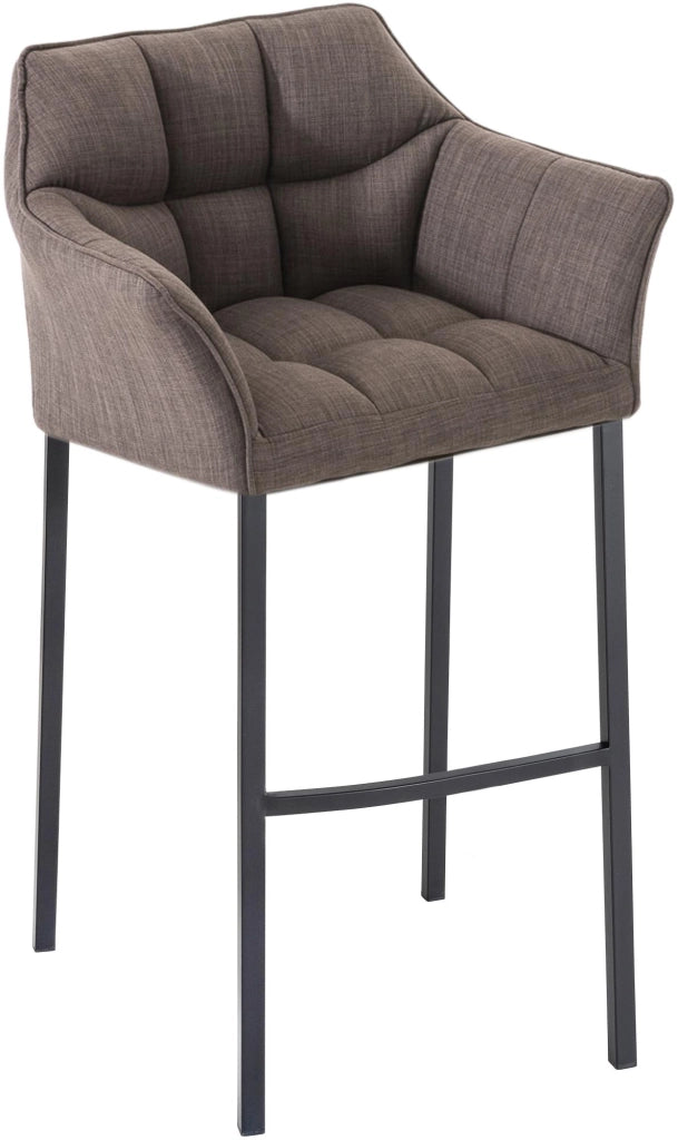 Barhocker Damaso B Stoff mit 4-FuЯ Gestell