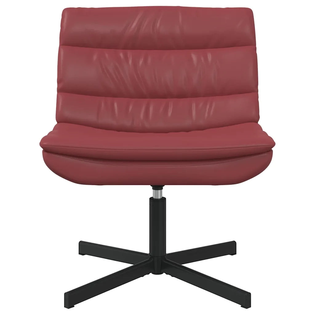 Sedia girevole Rosso Vino 63 x 75 x 76 cm PU 42007342