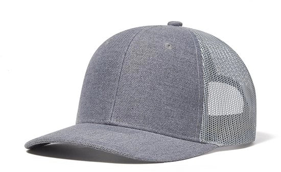 Cappello da Baseball per Uomo - Cappello da Baseball per Uomo e Cappello da Donna - Grigio chiaro e grigio chiaro gommato