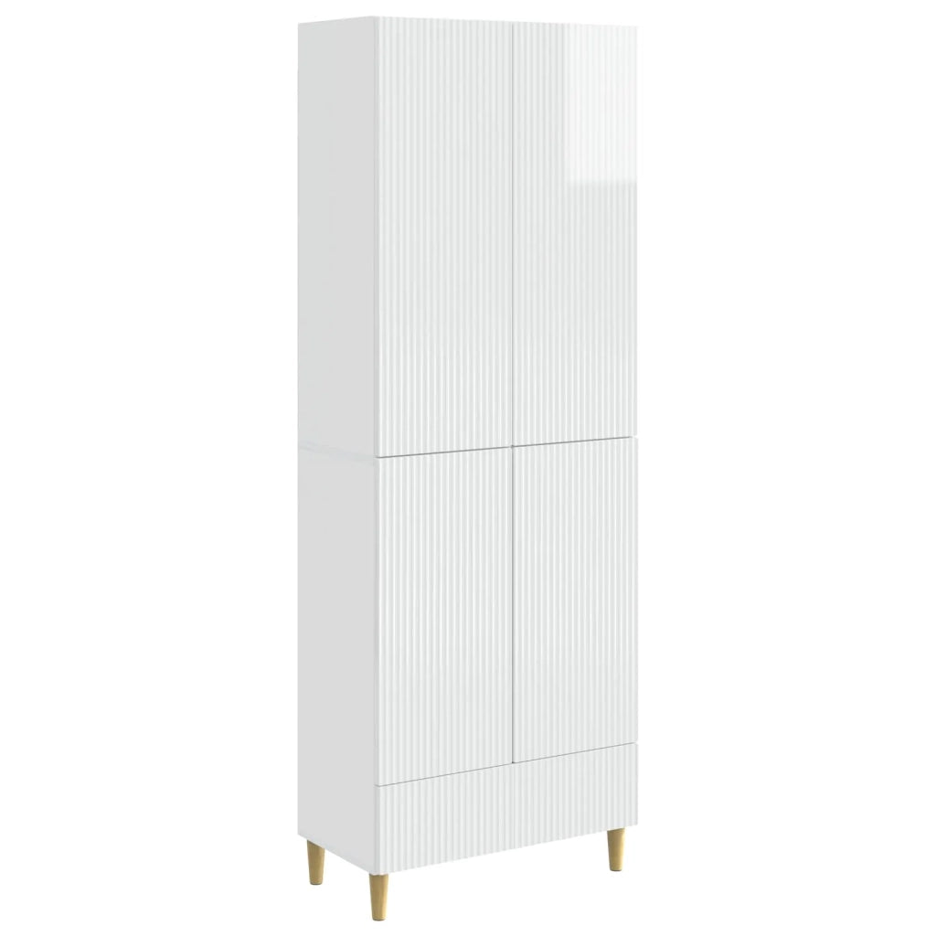 Set di armadi 2 pcs Bianco Lucido 66 x 34,5 x 95 cm 3416533