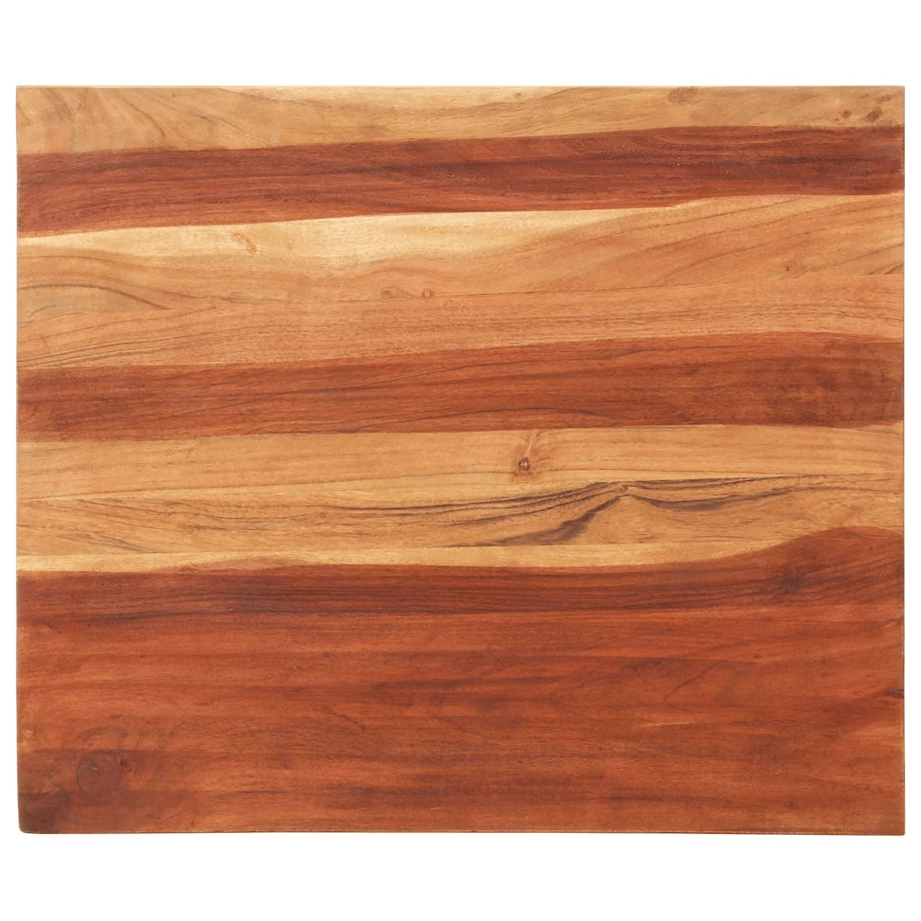 Piano Tavolo in Legno Massello di Acacia 25-27 mm 60x70 cmcod mxl 128117