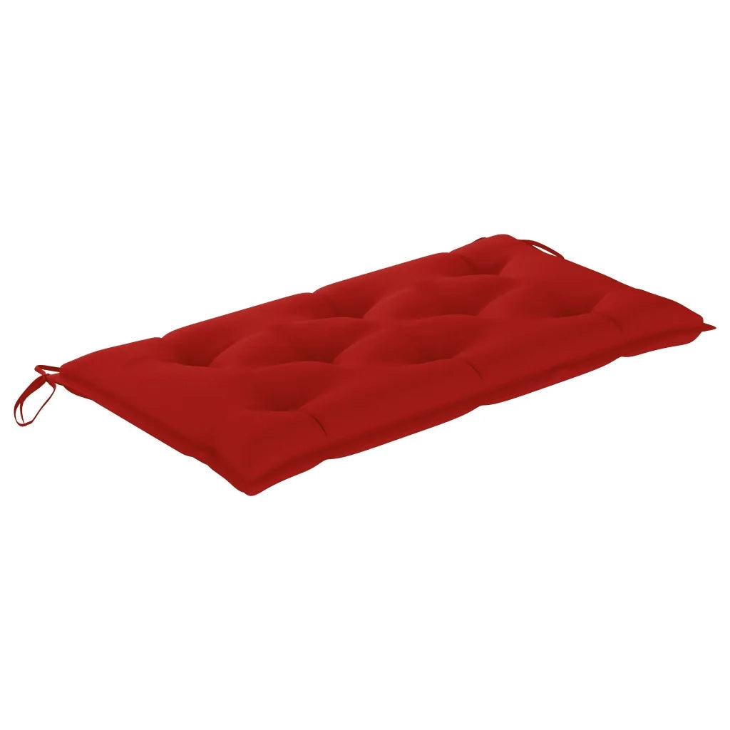 Dondolo da Giardino 2 Posti Cuscini Foglie di Palma 202cm Bambù 3063939