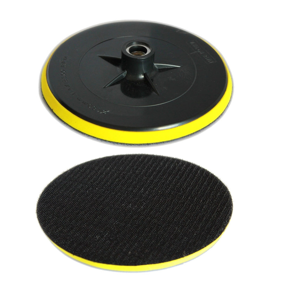 Trade Shop - Platorello ø 150mm A Strappo Adattatore Disco 6" Levigatrice Orbitale -