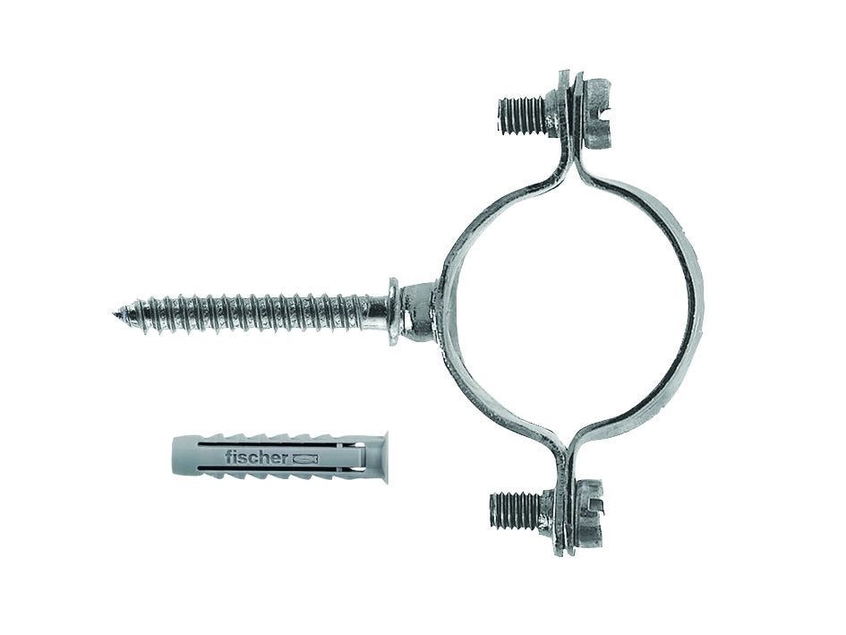 COLLARINI IN ACCIAIO ZINCATO CZV- - ø mm.20 - 1 busta FISCHER
