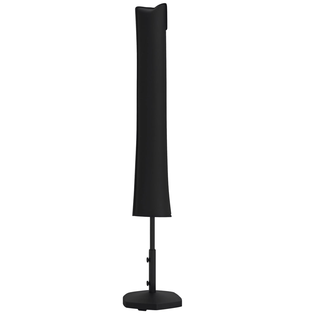 Copertura impermeabile per ombrellone con zip e cordino ¨C zephmum ¨C nero