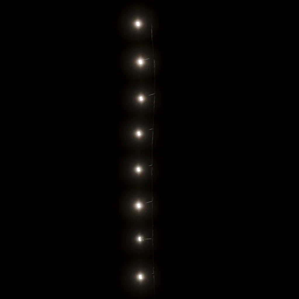 Stringa Luci 2000 LED Interni Esterni 200m IP44 Bianco Freddo CFW8744779