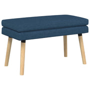 Panchina a doppio strato Blu 80 x 40 x 47 cm Tessuto 42038439