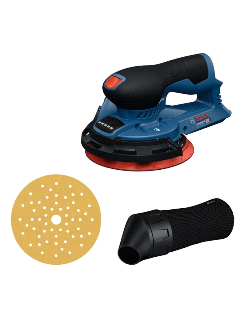 Levigatrice Roto-orbitale BOSCH GEX 12V-150-3 (Solo corpo + L-Boxx 136 + Sacchetto per polvere)