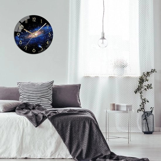 Orologio da parete / Orologio decorativo per soggiorno, camera da letto - Orologio silenzioso, 12 pollici