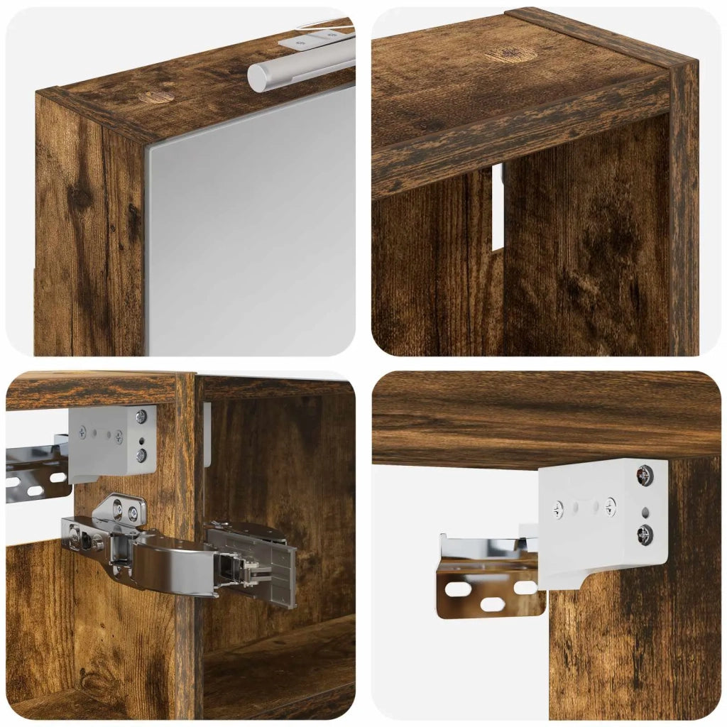 Set di Armadi da Bagno 3 pz 100 x 10,5 x 60,5 cm 3403708