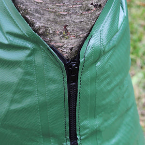 2 Sacchi per irrigare alberi 75 l in PVC, Sistema di irrigazione a goccia intorno ai tronchi