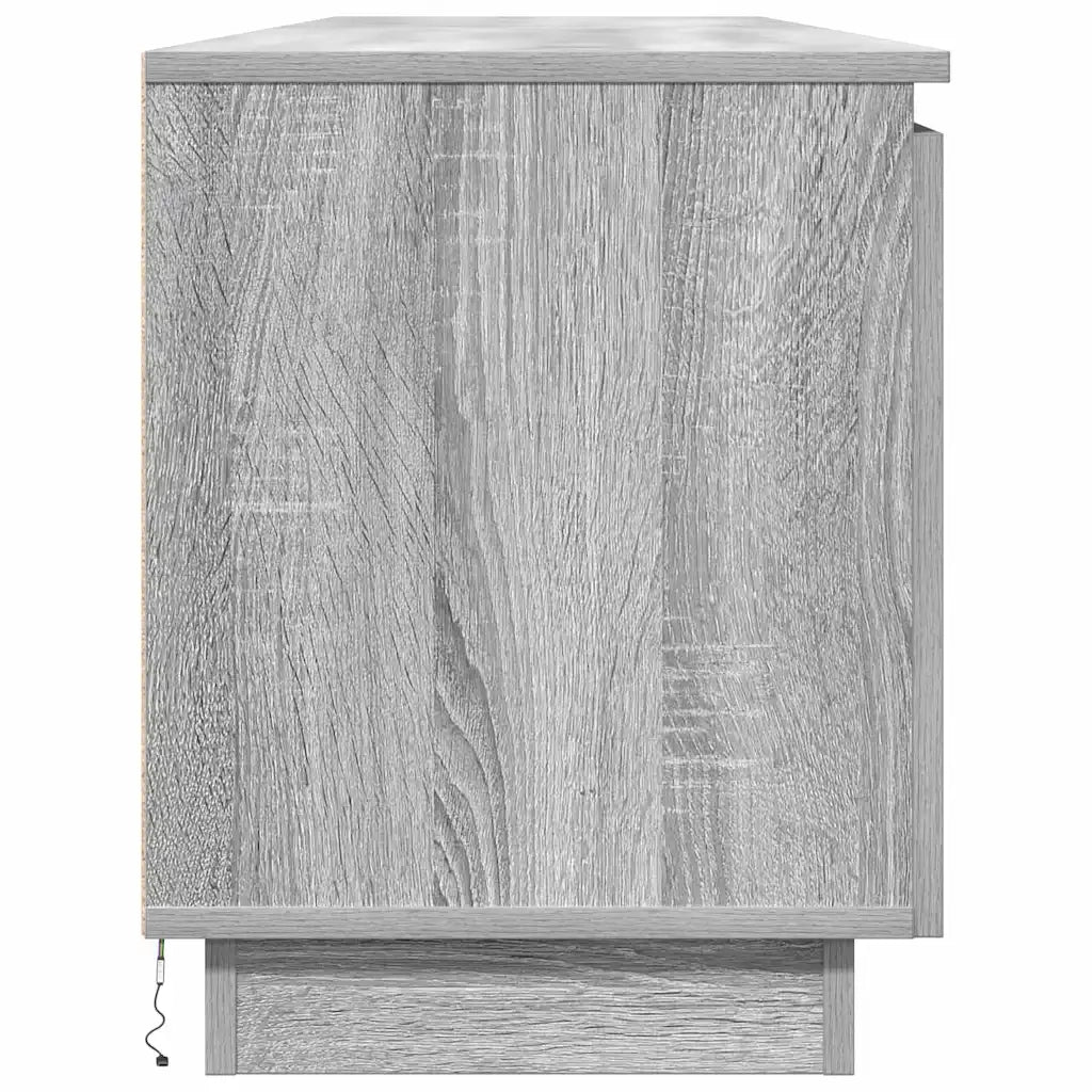 Mobile TV-Credenza TV-Console TV Grigio Sonoma 180 x 38 x 49 cm Legno multistrato