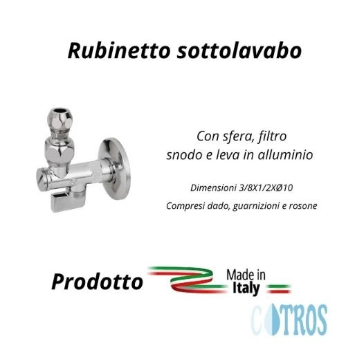 Pezzi 2 rubinetti filtro con sifone a bottiglia ottone cromato 1 1/4