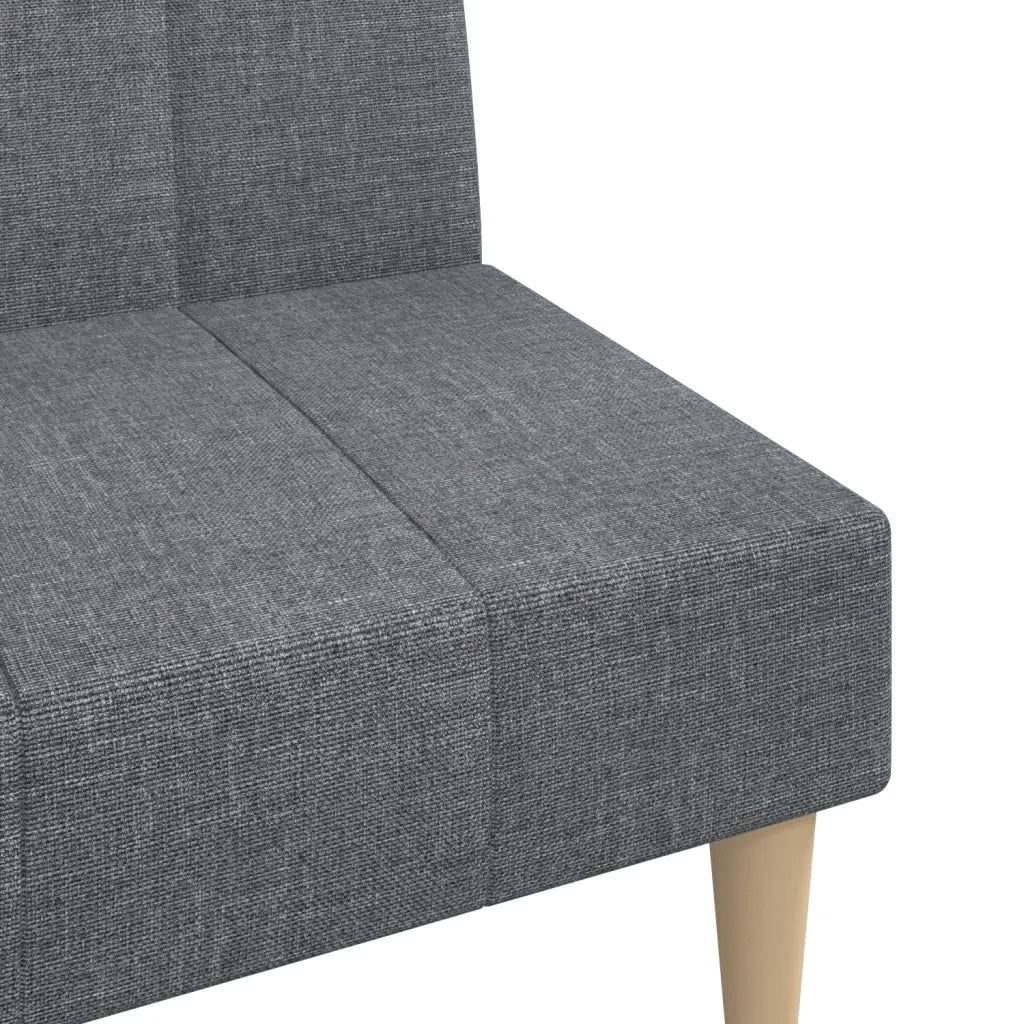 Divano Letto a 2 Posti-Sofa Letto 2 Posti-Daybed Grigio Chiaro in Tessuto 784046