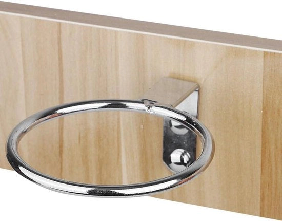 Supporto per Asciugacapelli Salone Facile da Montare in Acciaio Inox Maniglie Bagno Supporto per Parete Grande Supporto per Asciugacapelli con Ripiano per Stendibiancheria Appeso - Giallo - Duraturo.