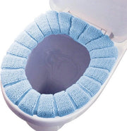 Set di protezione per il water di toilette quadrifoglio, impermeabile, asciugabile, morbido, impermeabile, asciugabile e elastico.