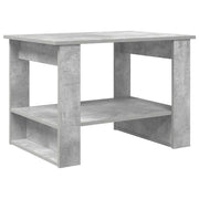 Tavolino da salotto | Tavolino da caff¨¨ | Tavolino da Soggiorno Grigio cemento 72 x 50 x 50 cm