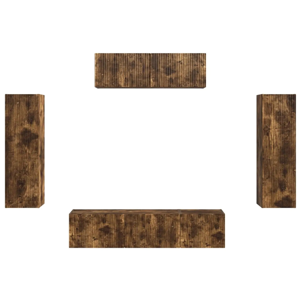Mobile TV 5 pcs Rovere fumé